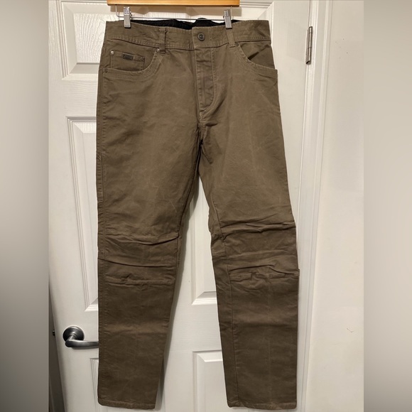 Kuhl Rebel Pants Khaki Tan Beige Men’s 38 x 36 Fall 2017 Pre Owned - Picture 1 of 12